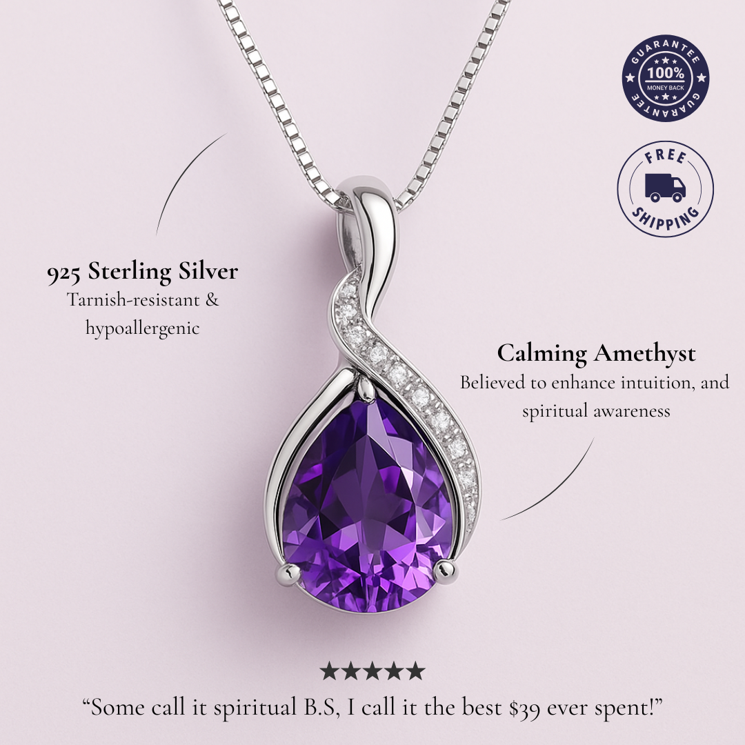 Violet Whisper Necklace