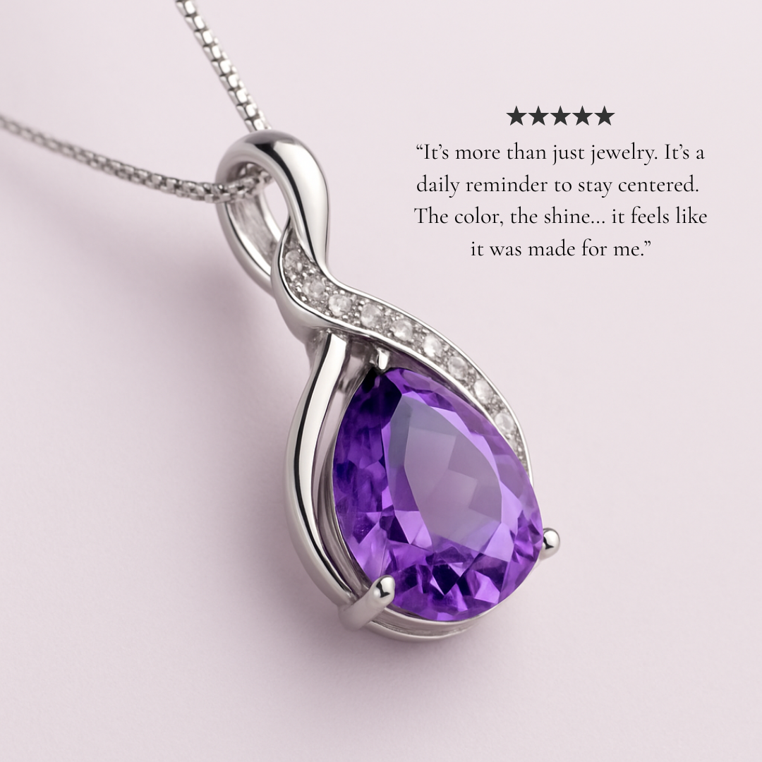 Violet Whisper Necklace