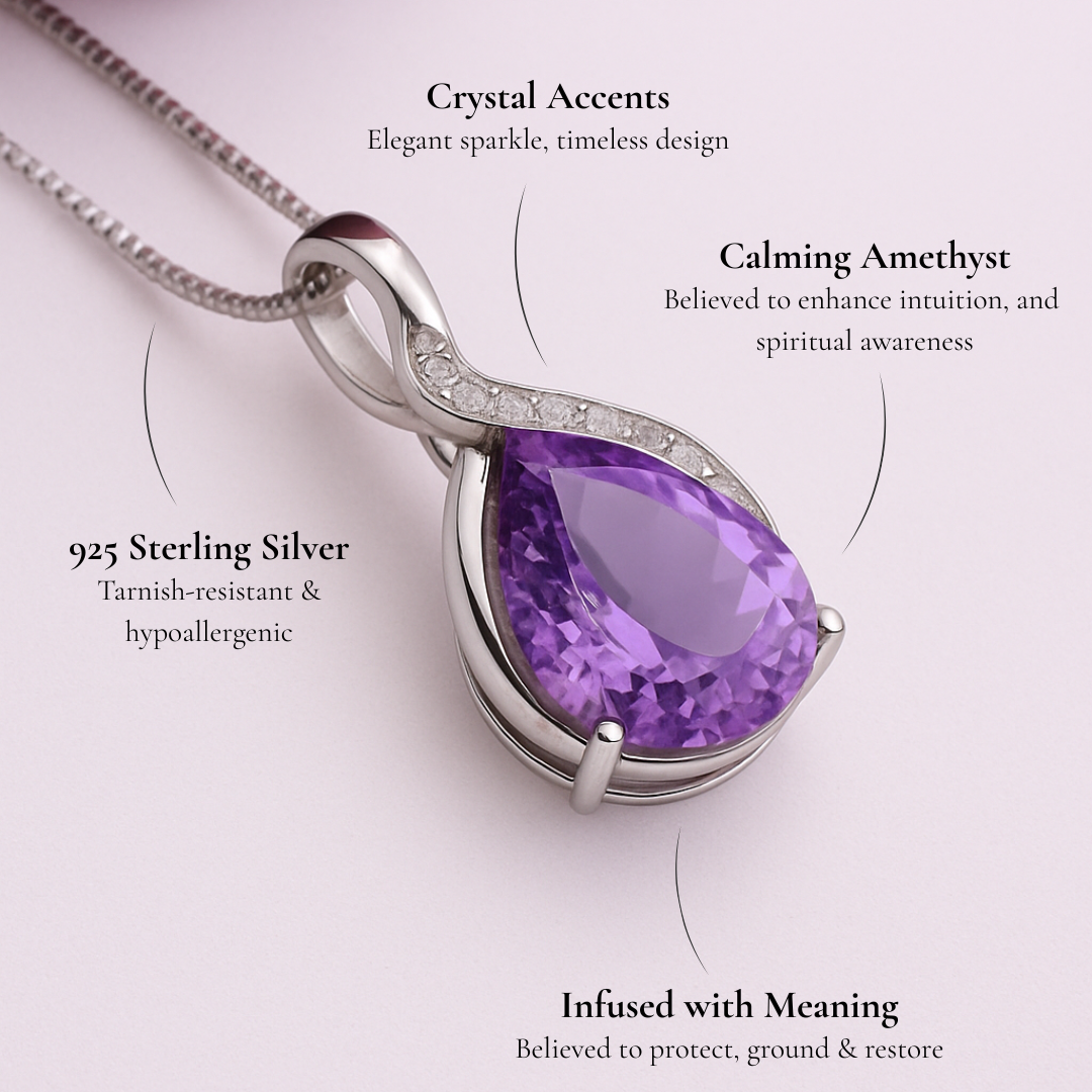 Violet Whisper Necklace